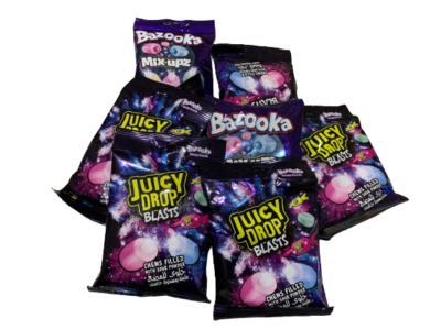 Bazooka Mix-Upz Flavoured Chewy Candy 45g